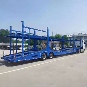 Offre Spéciale grande <span class=keywords><strong>remorque</strong></span> <span class=keywords><strong>de</strong></span> <span class=keywords><strong>voiture</strong></span> en acier semi-<span class=keywords><strong>remorque</strong></span> avec bâche fermée <span class=keywords><strong>voiture</strong></span> transporteur <span class=keywords><strong>remorque</strong></span> best-seller - Product Image 2