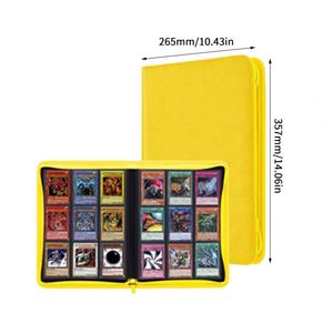 Classeur de cartes à collectionner personnalisé en cuir PU avec fermeture éclair, 9 pochettes, pour cartes MTG Magic et jeux de société - Product Image 2