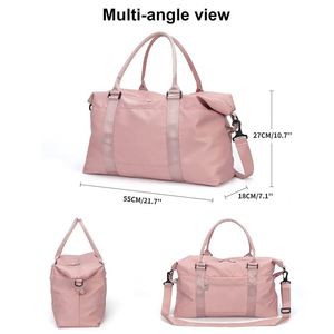 Sac de voyage léger et résistant à l'eau, personnalisable, pour le sport, la gym, les week-ends ou les nuits, avec bandoulière, pour sacs à dos - Product Image 3