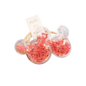 Serre-cheveux pour filles, 3 pièces avec forme de souris, couronne, cœur et étoile, boutique de cheveux princesse pour enfants - Product Image 2