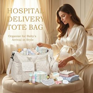 Sac à langer extra-large en tissu Oxford imperméable, avec compartiment à chaussures, poche pour biberon, fermeture éclair, sac tout-en-un pour <span class=keywords><strong>maman</strong></span> - Product Image 6