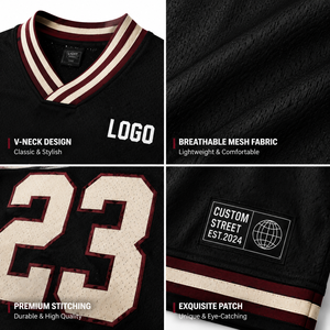Camiseta Deportiva Personalizada para Hombre, Estilo Urbano, Corte Holgado, Tejido de Malla, Baloncesto, Logotipo Personalizado, Uniforme de Equipo, Hip Hop, Transpirable, OEM, ODM - Product Image 3