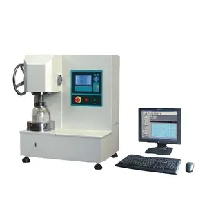 Lab Iso Bursting Sterktemeter Textiel Hydraulische Druk Barstende Sterkte Tester, Pneumatische Barstende Testapparatuur