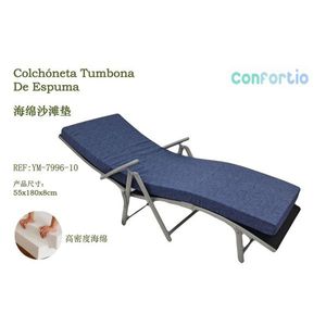 TUMBONA Colchoneta de Playa de Esponja de Alta Densidad 55*180*8CM-10 Cojines y Almohada - Product Image 1