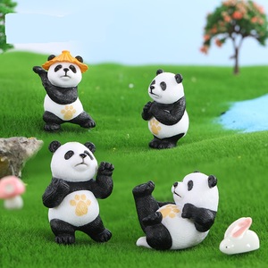 2024 Sản Phẩm Mới Trên Thị Trường 3D Panda Nhựa Tốt Nhất Panda Điêu Khắc Cá Nhân Bức Tượng Nhỏ Nhựa Thủ Công Mỹ Nghệ - Product Image 3