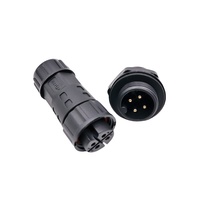 AOHUA IP67 Field Assembly M20 4Pin Male Panel Mount Plug Connecteur à souder pour boîte de jonction Led/boîte de jonction Prise étanche