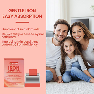 VitaSpring Tiras de Película Fina Oral de Hierro de Disolución Rápida con Vitamina C, Suplementos Nutricionales, Tiras de Película Fina Oral de Hierro - Product Image 2