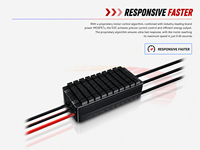 Contrôleur de vitesse de moteur sans balais BLDC de qualité industrielle ESC UH150 V2 12-24S LiPo 120A Max pour le modèle réduit RC