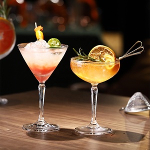 Verres à cocktail en forme d'œuf transparent avec tige de diamant unique <span class=keywords><strong>Gin</strong></span> Tonic <span class=keywords><strong>Martini</strong></span> Coupe Verre à champagne - Product Image 4