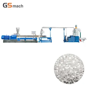 high automatic tpu twin screw extruder plastic hot melt extruder pellet granulator machine