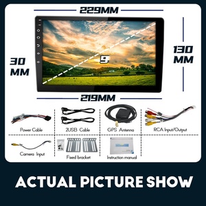Lecteurs MP3 / MP4 Tableau de bord LCD professionnel et précis Compteur de vitesse et écran de voiture Prix bas 9 pouces 10 pouces Grand écran 10,1 pouces - Product Image 2