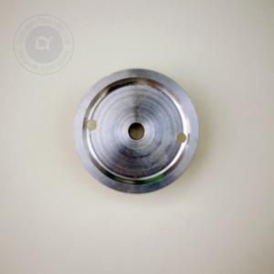 STOLL Flachstrickmaschinen-Ersatzteil 219800 Garnzuführer Edelstahl Metall+Keramik Hochwertige V3J406 Gerippte V-Riemenscheibe - Product Image 1