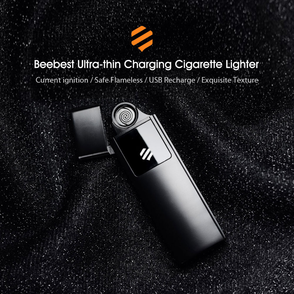 Original Xiaomi Beebest USB Rechargeable Lighter L101 Touch Screen Windproof Ultra Thin Lighter