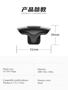 S03 para PUBG Fire Aim Shooting Game Trigger Button Controlador de juegos para teléfonos celulares Android Joysticks y Gamepad - Product Image 5