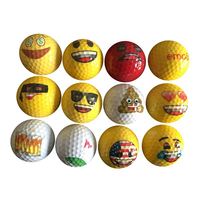YIHONG YHGB23 Mini-balles de golf de qualité supérieure, couleur personnalisée, caoutchouc synthétique et Surlyn DuPont, coffret cadeau avec garantie d'un an