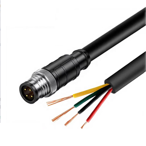 Conector <span class=keywords><strong>de</strong></span> Aviación Impermeable M8M12 <span class=keywords><strong>de</strong></span> 3 Orificios, 4 Pines, 5 Núcleos, 8P, Interruptor <span class=keywords><strong>de</strong></span> Proximidad, Conector Macho y Hembra, Sensor <span class=keywords><strong>de</strong></span> Señal, Línea <span class=keywords><strong>de</strong></span> Acoplamiento - Product Image 6