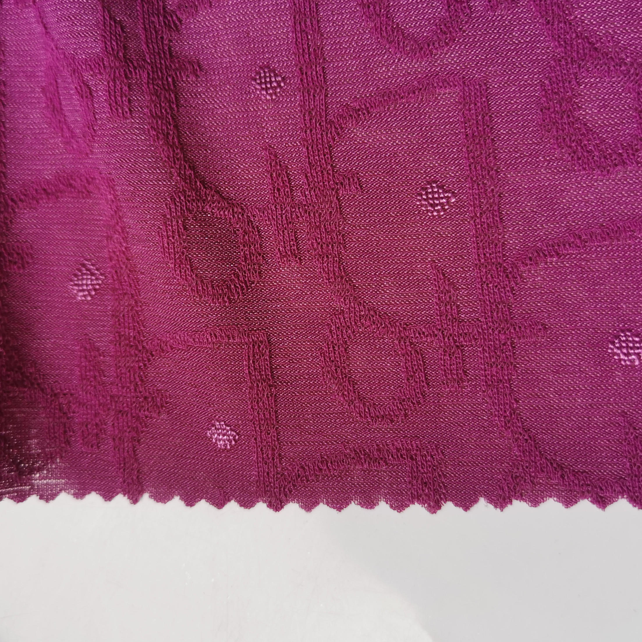 good quality jacquard fabric dyed knitting fabric polyester jacquard fabric for party dress