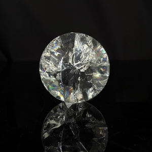 Temizle cam kristal buz çatlak topu küre MH-Q0223 - Product Image 3