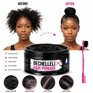 Contrôle des bords capillaires végétalien parfumé à base d'eau, marque privée, tenue forte, longue durée, sans résidus, avec brillance pour cheveux naturels - Product Image 4