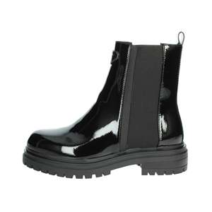 Botines de Mujer Laura Biagiotti Negros Talla 38 con Tacón Bajo y Suela Gruesa - Product Image 1