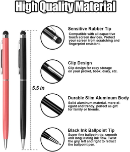 Trendy reklam tükenmez kalem Stylus İpucu 2 in 1 tasarım promosyon öğesi - Product Image 2