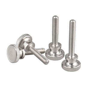สกรูสเตนเลสสตีล304แบบขันด้วยมือสลักเกลียวสองชั้น M2M3M4M5M6-M10สกรูหัวใหญ่ - Product Image 2