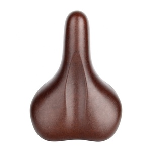 Sillín de bicicleta ZOYOSPORTS asiento de bicicleta cómodo y ventilado de cuero PU de alta calidad para hombres y mujeres - Product Image 1