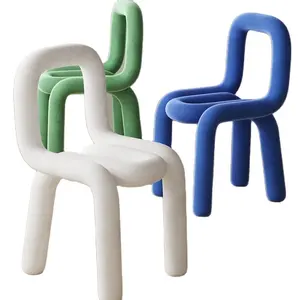 Kuzey Carolina ins Klein makyaj sandalye yaratıcı tasarımcı şekilli yemek sandalyesi basit yetişkin yatak odası sandalye