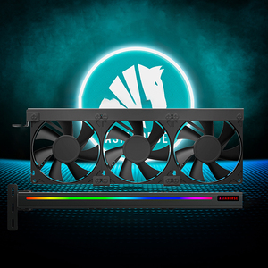 Enfriador de tres ventiladores para ordenador de escritorio, tarjeta gráfica de ordenador, tarjeta de vídeo para videojuegos, gran oferta - Product Image 5