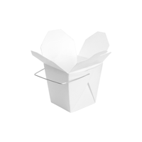 Boîte à nouilles jetable en papier kraft, compatible micro-ondes, emballage alimentaire biodégradable pour nouilles chinoises, plats de pâtes, usage en camping