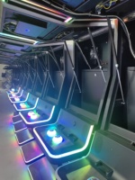 Máquina de Videojuegos Arcade para Salón de Juegos, con Sistema de Tarjetas Operadas con Monedas, Fabricada en Fábrica en 2024