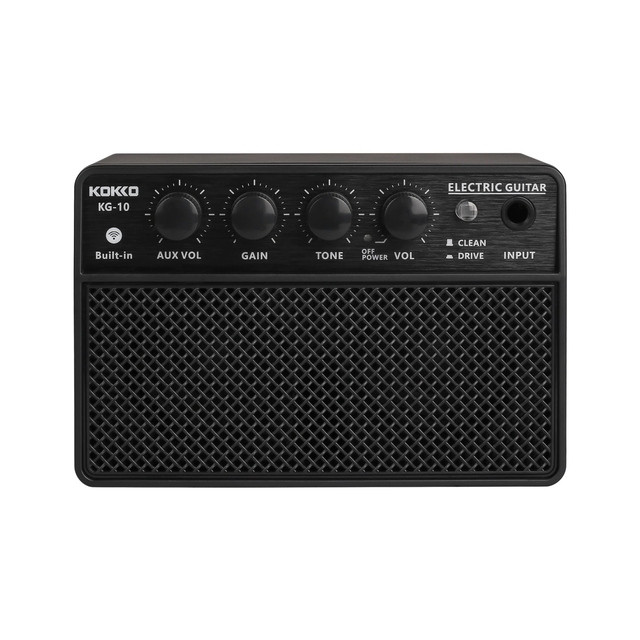 Portable KG-10 electric guitar amplifier mini size easy to carry music rechargeable speaker 152*73*99mm
