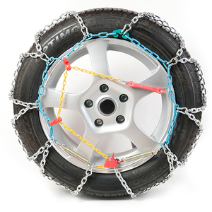 Chaînes de sécurité hivernales pour voiture en acier au carbone trempé 15Mn3, chaînes antidérapantes pour <span class=keywords><strong>pneus</strong></span> de neige - Product Image 1