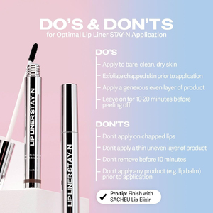 Teinture à lèvres vegan longue tenue, résistante au transfert, infusée à l'acide hyaluronique et à la vitamine E, effet tatouage, fini mat, peel-off, crayon à lèvres - Product Image 4