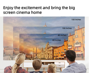 Venta caliente 4K Proyector 3LCD Home Theater con 2800 lúmenes - Product Image 4