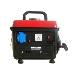 Gerador de gasolina portátil, gerador de gasolina 110v 220v 0.65kw 650w recuperação de 2 tempos vento, gerador de gasolina profissional, preço