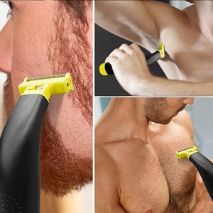 Recortadora de Pelo para <span class=keywords><strong>Hombre</strong></span>, Recargable por USB, Lavable, Afeitadora Eléctrica para <span class=keywords><strong>Piernas</strong></span> y Rostro, hasta 60 Minutos de Autonomía - Product Image 5