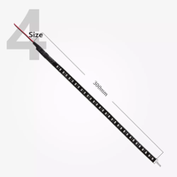 30CM/60CM LED Knight Rider Blitz blitzs canner Streifen licht lampe Neues flexibles Design