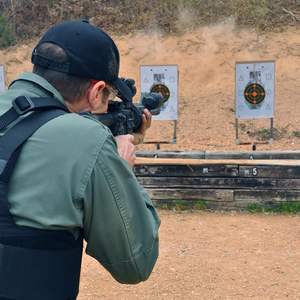Pegatinas de tiro autoadhesivas de papel fluorescente amarillo reactivo para campo de tiro y práctica de tiro - Product Image 3