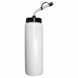 Bouteille <span class=keywords><strong>de</strong></span> vélo personnalisée avec logo, gourde <span class=keywords><strong>de</strong></span> sport portable en plastique grande capacité pour vélo <span class=keywords><strong>de</strong></span> route avec paille - Product Image 3