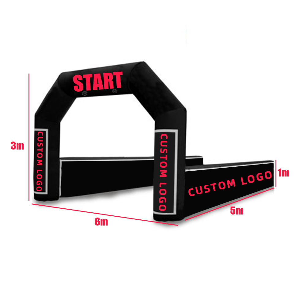 3-10m all'aperto pubblicità personalizzata arco gonfiabile bicicletta linea di avvio gonfiabile archi arco da corsa gonfiabile