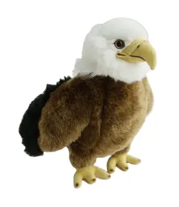 Ausgestopfte Adler Spielzeug benutzer definierte ausgestopfte Plüsch Falke Tier Spielzeug