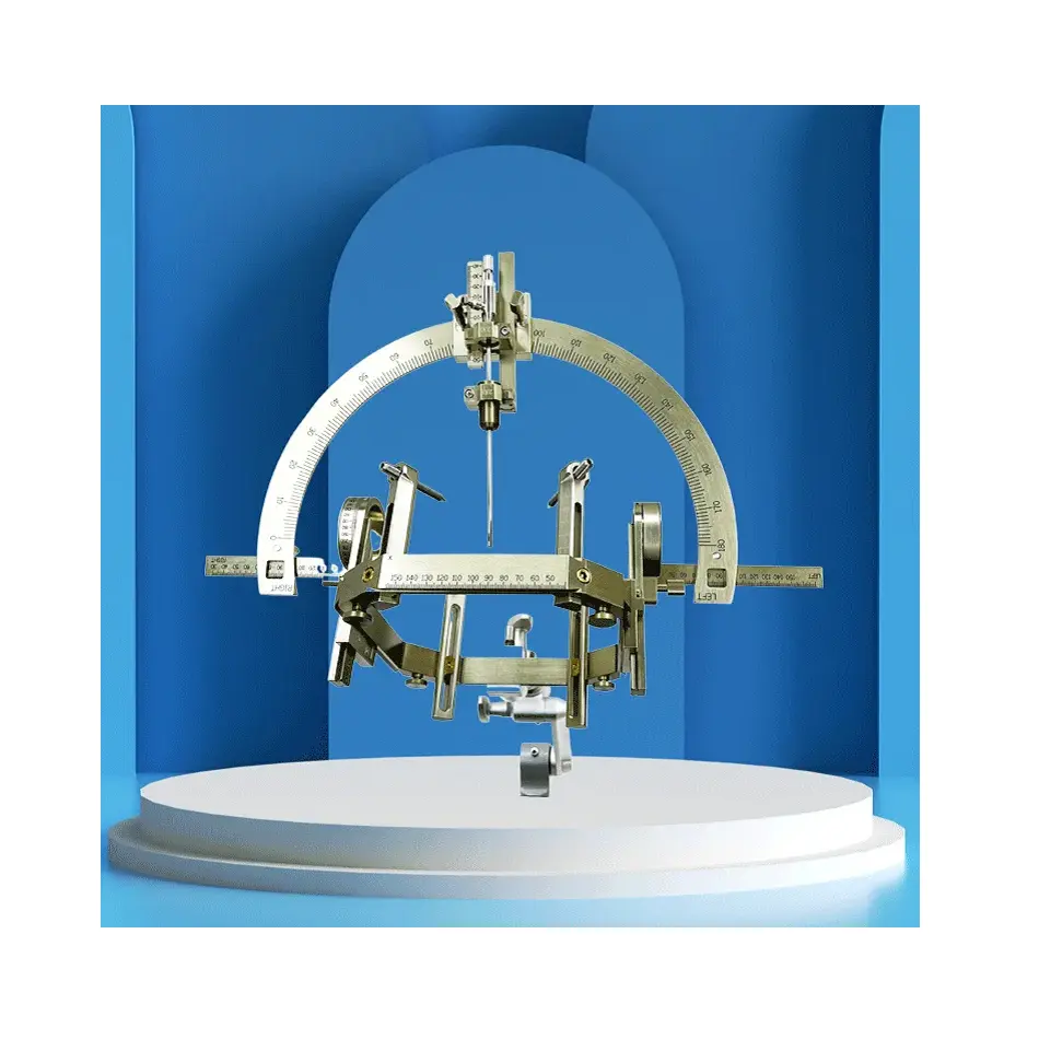 Neurocirurgia estereotáxica Cabeça estereotáxica Quadro do cérebro