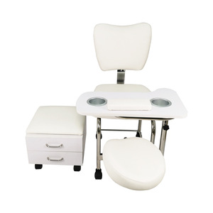 Muebles de salón, silla portátil para manicura y pedicura, estación ajustable 2 en 1, silla para manicura y pedicura - Product Image 2
