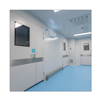 Ventana de sala limpia de aleación de aluminio para laboratorio farmacéutico y taller de alimentos