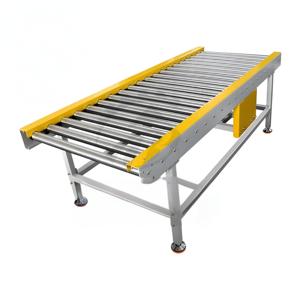 Özel üretim ihtiyaçları için düz eğri paslanmaz karbon çelik motorlu özelleştirilebilir makaralı konveyör hattı - Product Image 6