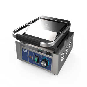 Plancha de <span class=keywords><strong>Hierro</strong></span> Fundido Antiadherente para <span class=keywords><strong>Cocina</strong></span> de Hotel, con Protección contra Sobrecalentamiento, para Hacer Paninis, Sándwiches y Hamburguesas - Product Image 3