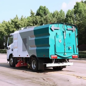 รถกวาดถนนดูดฝุ่นแบบกำหนดเอง DONGFENG 4x2 4x4 - รถฉีดน้ำทำความสะอาด - Product Image 6