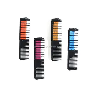 10 Farbe Temporärer Haar färbemittel kamm Ungiftige Kreide Cosplay Wasch barer DIY Haar färbemittel stift - Product Image 1
