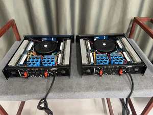 เพาเวอร์แอมป์ AQ8000 4x800W คลาส <span class=keywords><strong>A</strong></span> แบบติดตั้งบนแร็ค โครงโลหะ สำหรับระบบเสียง KTV เวที ดีเจ งานแต่งงาน และระบบเสียงประกาศ - Product Image 5